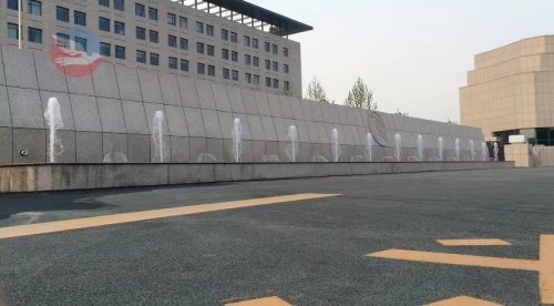 北京二炮军区广场景观喷泉水景